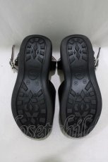 画像4: YOSUKE / 厚底サンダル 23.0cm 黒 H-26-05-23-061-PU-SH-KB-ZH (4)