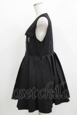 画像2: NieR Clothing / ZIPノースリーブワンピース F 黒 H-26-05-23-010-PU-SK-AK-ZH (2)