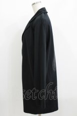画像2: NieR Clothing / バックプリントロングカットジャケット F 黒 H-26-05-23-019-PU-JA-AK-ZH (2)