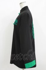 画像2: NieR Clothing / バック刺繍チャイナシャツ F 黒 H-26-05-23-022-PU-TO-AK-ZH (2)
