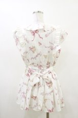 画像2: LIZ LISA / メッセージリボン柄トップス 0 白 H-26-05-24-005-LO-TO-NS-ZH (2)