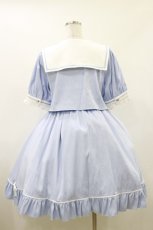 画像2: Amavel / Fancy Heartセットアップセーラーワンピース Free サックス H-26-05-24-051-CA-OP-NS-ZH (2)