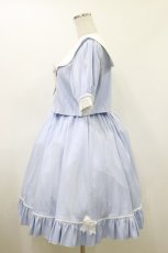 画像3: Amavel / Fancy Heartセットアップセーラーワンピース Free サックス H-26-05-24-051-CA-OP-NS-ZH (3)