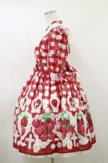 画像3: Angelic Pretty / チェリーマルグリットワンピース Free レッド H-26-05-24-052-AP-OP-NS-ZH (3)