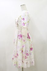 画像3: JESUS DIAMANTE / マリーワンピース 38 ぼかし薔薇ピンク H-26-05-24-061-JE-TO-NS-ZH (3)
