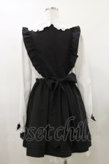 画像2: Secret Honey / フロントレースアップセーラーワンピース M ブラック H-26-05-24-064-CA-OP-NS-ZH (2)
