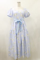 画像1: JESUS DIAMANTE / バロックangelパフマキシ 38 グランヴィルホワイトローズサックス H-26-05-24-068-JE-OP-NS-ZH (1)