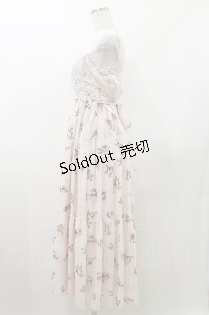 画像3: JESUS DIAMANTE / レーシーカリブマキシ 38 バルドー薔薇ピンク H-26-05-24-069-JE-OP-NS-ZH (3)
