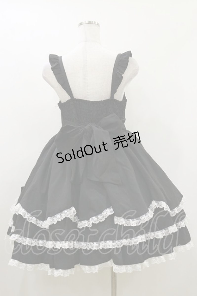画像2: To Alice / ヴィンテージドールジャンパースカート M ブラック H-26-05-24-075-LO-OP-NS-ZH (2)