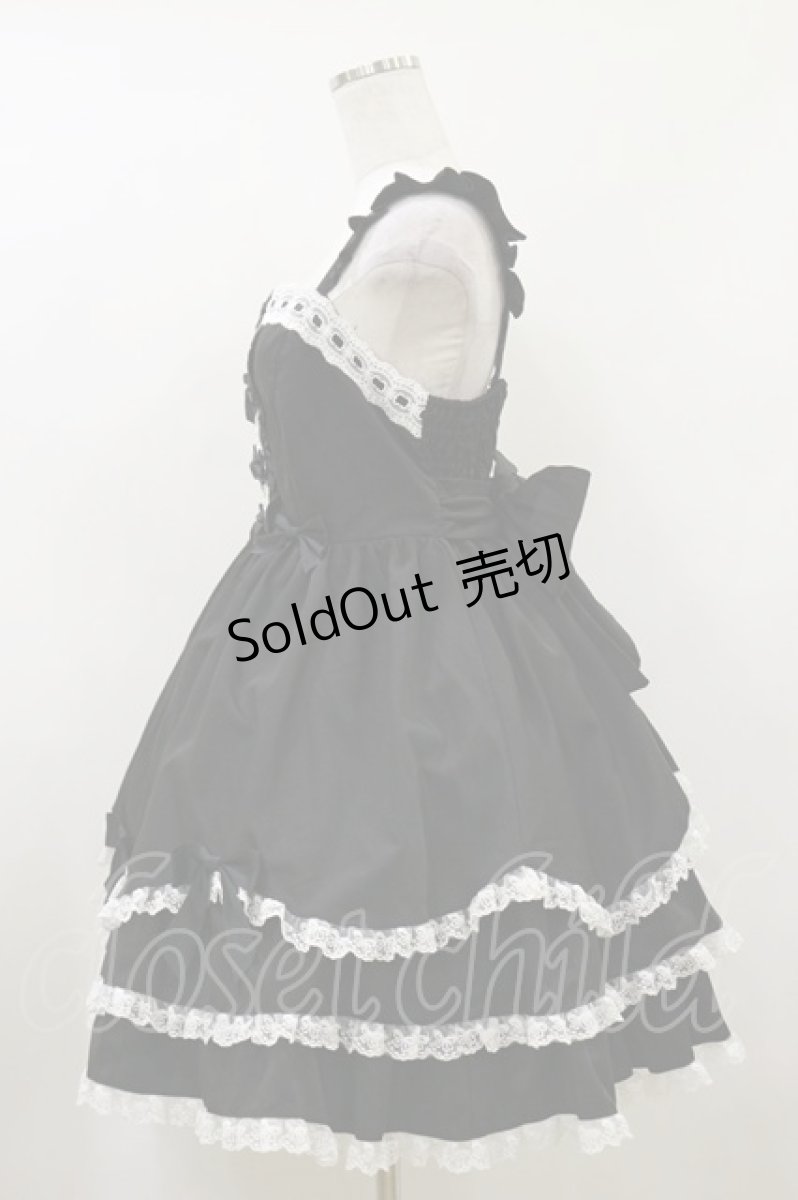 画像3: To Alice / ヴィンテージドールジャンパースカート M ブラック H-26-05-24-075-LO-OP-NS-ZH (3)