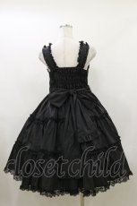 画像2: metamorphose / シャーリングティアードジャンパースカート サイズ1 ブラック H-26-05-24-081-ME-OP-NS-ZH (2)