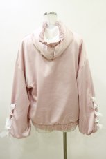 画像4: DearMyLove / リバーシブルリボンブルゾン M~L ピンク/白 H-26-05-24-030-GO-JA-NS-ZH (4)