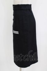 画像2: MILK / Sailorタイトスカート  ブラック H-26-05-25-027-ML-SK-KB-ZH (2)