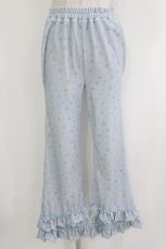 画像1: Candy Stripper / SWEET THINGS FRILL FLARE PANTS  ライトブルー H-26-05-25-031-PU-PA-KB-ZH (1)