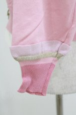 画像3: Jane Marple / スプリングニットナポレオンカーディガン  pink×champagne gold H-26-05-25-036-JM-TO-KB-ZH (3)
