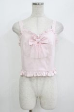 画像1: Shirley Temple / リボンビスチェ M ピンク H-26-05-25-040-ET-TO-KB-ZH (1)