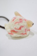 画像2: Q-pot. / ピーチアイスクリームヘアゴム  ピーチ H-26-05-25-052-QP-AC-KB-ZH (2)