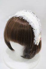 画像1: m petit by misako / AM*レースHD  生成り H-26-05-25-1004-LO-AC-NS-ZH (1)