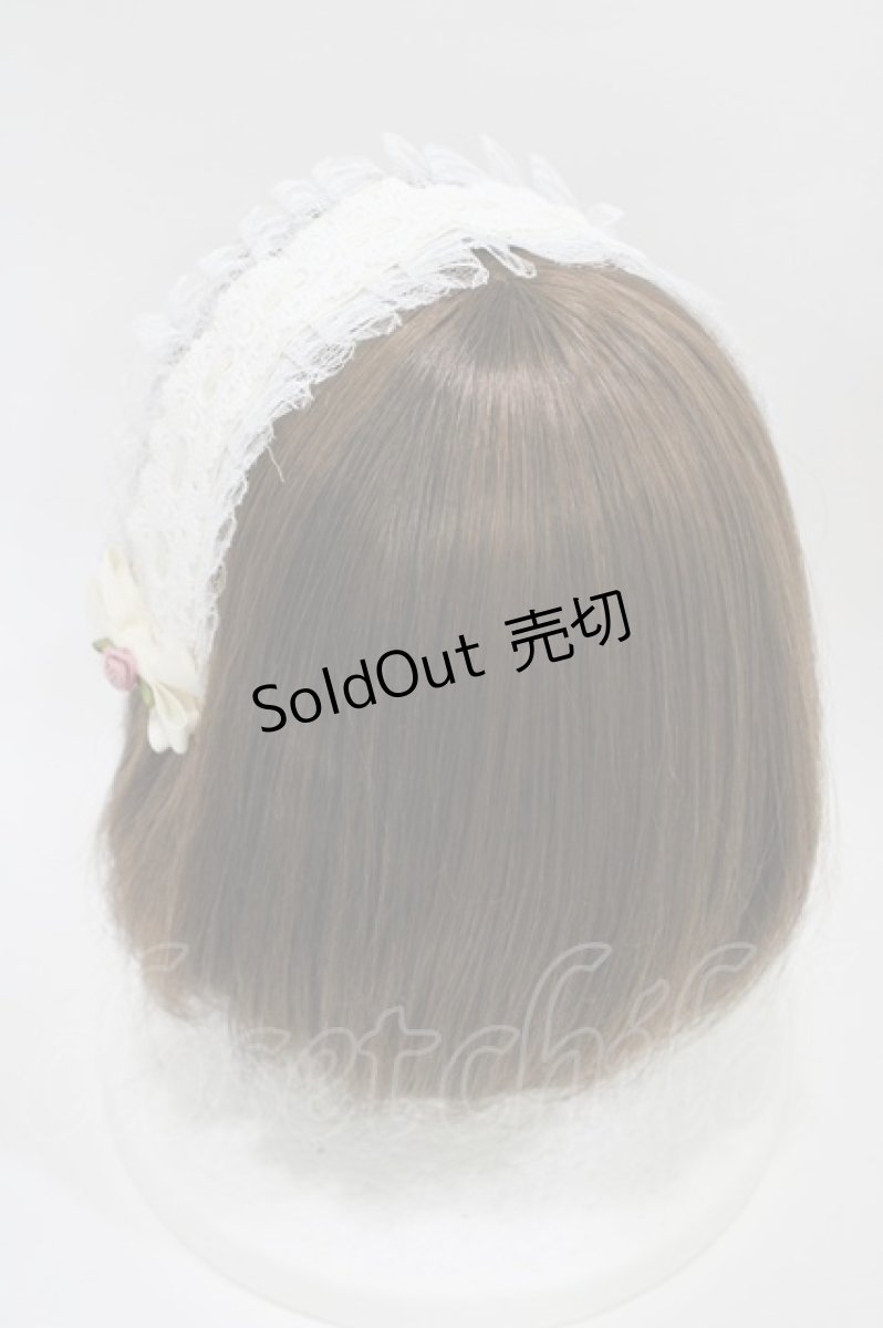 画像2: m petit by misako / AM*レースHD  生成り H-26-05-25-1004-LO-AC-NS-ZH (2)