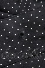 画像3: an another angelus / 変形バックルベルトサーキュラースカート Free BLACK×WHドット H-26-05-25-1036-CA-SK-NS-ZH (3)