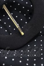 画像4: an another angelus / 変形バックルベルトサーキュラースカート Free BLACK×WHドット H-26-05-25-1036-CA-SK-NS-ZH (4)