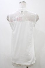 画像2: m petit by misako / TT*AO*Cツキタンクトップ LL 白 H-26-05-25-1040-LO-TO-NS-ZH (2)