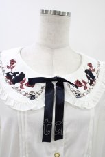 画像3: Amavel / 美女と野獣刺繍ブラウス Free 白 H-26-05-25-1048-CA-BL-NS-ZH (3)