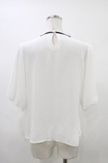 画像2: Ank Rouge / シフォンリボンブラウス M 白 H-26-05-25-1050-CA-BL-NS-ZH (2)