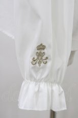 画像3: m petit by misako / AOKリボンブラウス L 白 H-26-05-25-1052-LO-BL-NS-ZH (3)