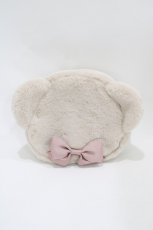 画像1: m petit by misako / AM*クマサンポーチ  ピンク H-26-05-25-1008-LO-ZA-NS-ZH (1)