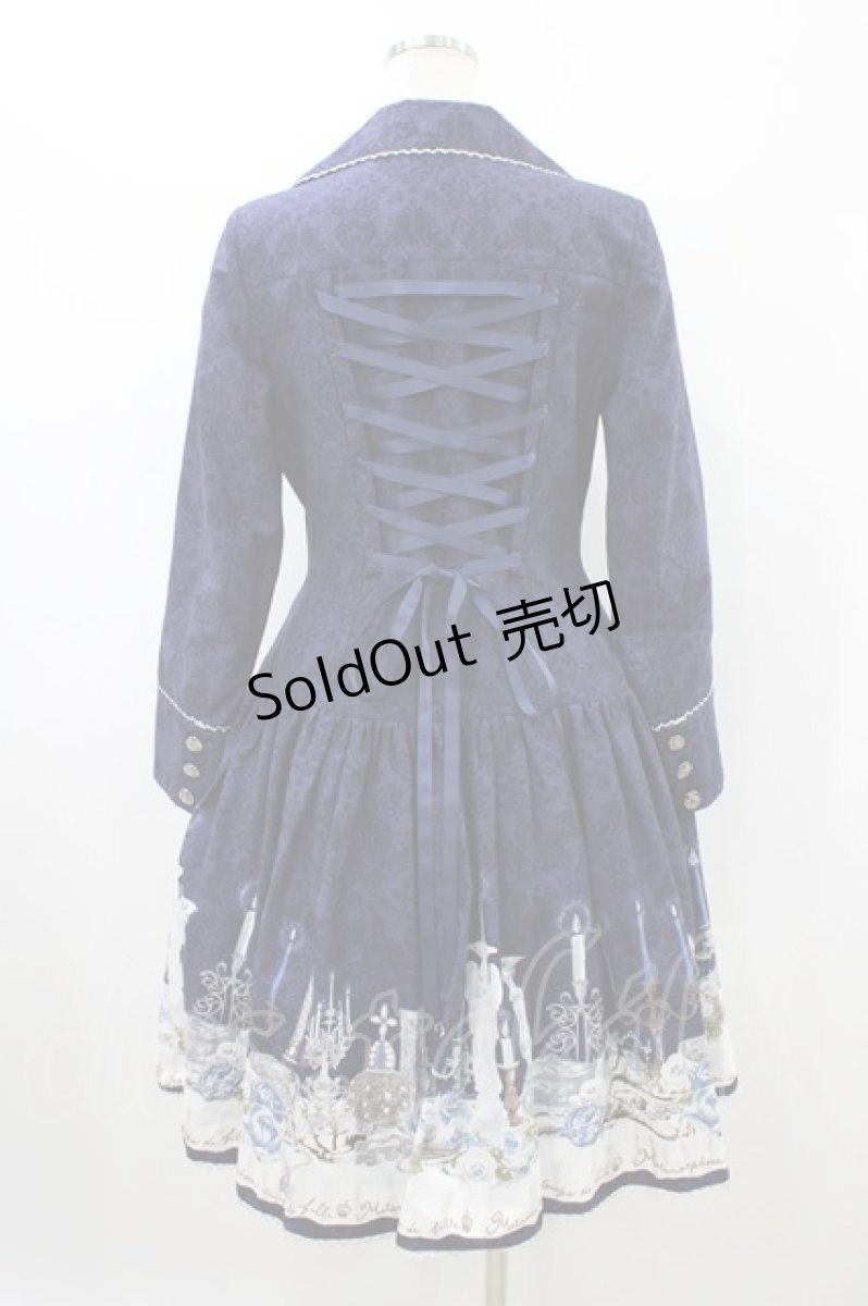 画像2: metamorphose / dim lightドレスコート Free ネイビー H-26-05-25-1015-ME-OP-NS-ZH (2)