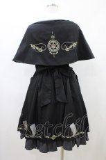 画像2: Amavel / Magical Tarotケープワンピース Free ブラック H-26-05-25-1016-CA-OP-NS-ZH (2)