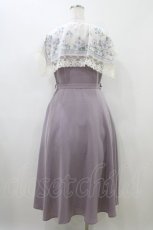 画像2: an another angelus / スカーフリメイク衿付きロングワンピース Free LAVENDER H-26-05-25-1021-CA-OP-NS-ZH (2)