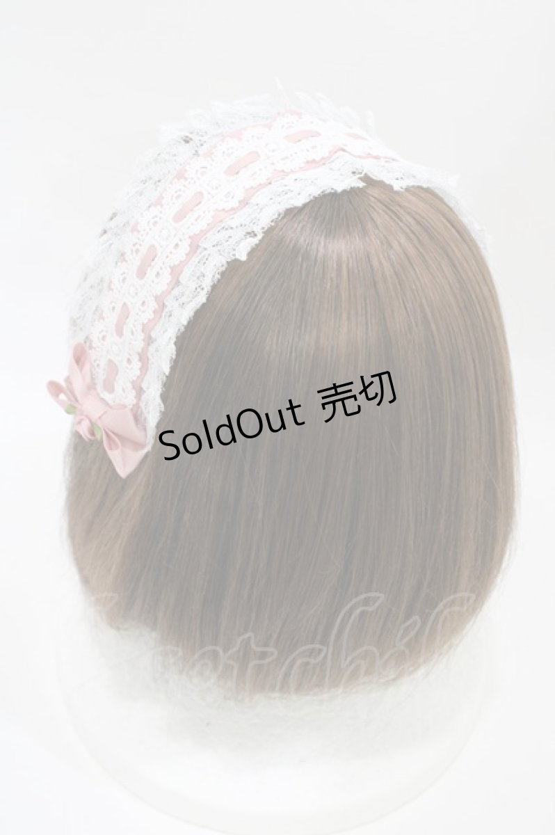 画像2: m petit by misako / AM*レースHD  ピンク H-26-05-25-1003-LO-AC-NS-ZH (2)