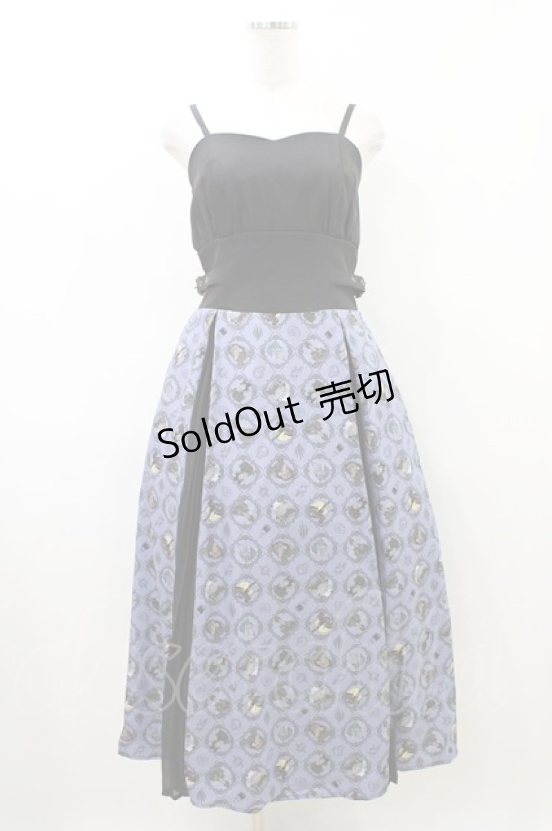 画像1: axes femme POETIQUE / ディズニー ヴィランズ/ワンピース M パープル H-26-05-25-1029-AX-OP-NS-ZH (1)