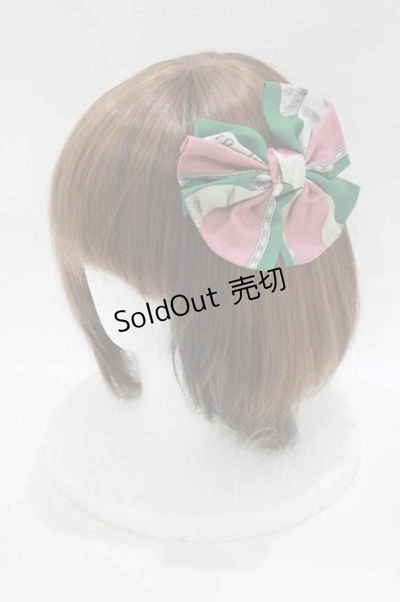 画像1: Jane Marple / Le 14 juilletのhair accessory  グリーン H-26-05-25-063-JM-AC-KB-ZH (1)