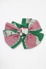 画像2: Jane Marple / Le 14 juilletのhair accessory  グリーン H-26-05-25-063-JM-AC-KB-ZH (2)