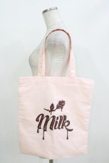 画像2: MILK / メルティーショコラトート  ピンク H-26-05-25-076-ML-BG-KB-ZH (2)