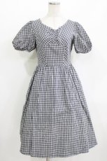 画像1: MILK / Tressy dress  ブラックチェック H-26-05-25-010-ML-OP-KB-ZH (1)