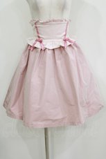 画像1: Shirley Temple / コルセット風スカート S ピンク H-26-05-25-016-ET-SK-KB-ZH (1)