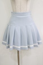 画像1: MILK / Sailorスカート  サックス×オフライン H-26-05-25-020-ML-SK-KB-ZH (1)