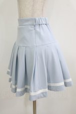 画像2: MILK / Sailorスカート  サックス×オフライン H-26-05-25-020-ML-SK-KB-ZH (2)
