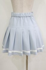 画像3: MILK / Sailorスカート  サックス×オフライン H-26-05-25-020-ML-SK-KB-ZH (3)