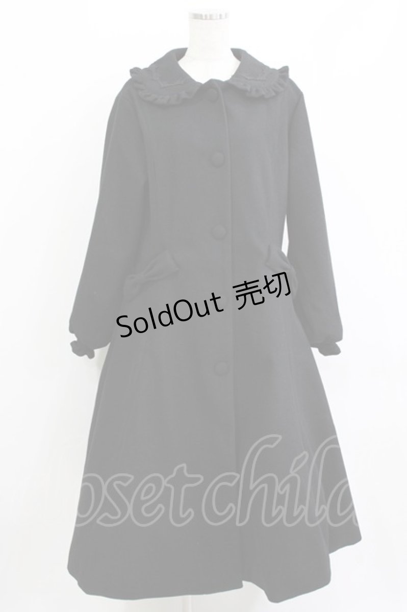 画像1: m petit by misako / TT*AOKロングコート L ブラック H-26-05-26-025-LO-CO-NS-ZH (1)