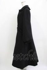 画像2: m petit by misako / TT*AOKロングコート L ブラック H-26-05-26-025-LO-CO-NS-ZH (2)