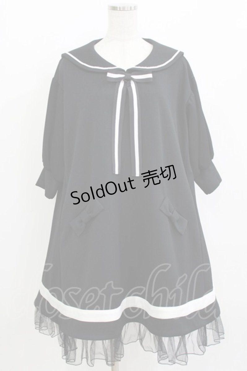 画像1: Angelic Pretty / Old Schoolカットワンピース Free ブラック H-26-05-26-029-AP-OP-NS-ZH (1)
