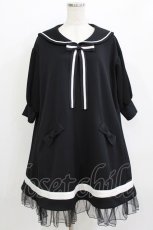 画像1: Angelic Pretty / Old Schoolカットワンピース Free ブラック H-26-05-26-029-AP-OP-NS-ZH (1)