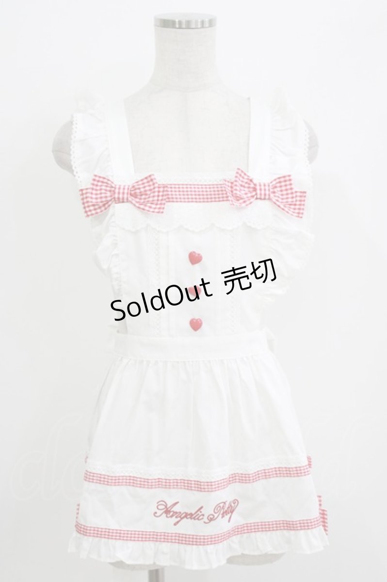 画像1: Angelic Pretty / Fancy Ribbonエプロン Free 白 H-26-05-26-036-AP-OP-NS-ZH (1)