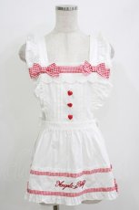 画像1: Angelic Pretty / Fancy Ribbonエプロン Free 白 H-26-05-26-036-AP-OP-NS-ZH (1)
