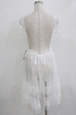 画像3: virally / 星名桜子/TT*HOSレースエプロン L 白 H-26-05-26-037-LO-OP-NS-ZH (3)